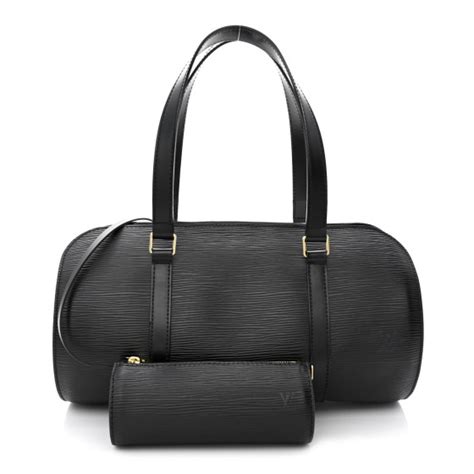 LOUIS VUITTON Epi Soufflot Black 1306661 